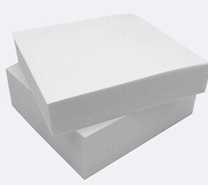 No-Show Polymesh - Cut Away Backing 7.5 in X 7.5 in 1.5 Oz 100/Pack