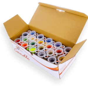 Candle Polyester 40 Color Embroidery Machine Thread Kit
