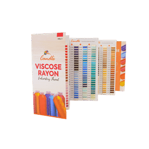 Candle Viscose Embroidery Thread Color Chart